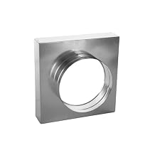 RDP Square to Round Transition Box (10" x 8" x 6")