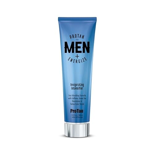 ProTan Men  Energize Invigorating Intensifier with Tattoo Color Shield 9.5oz