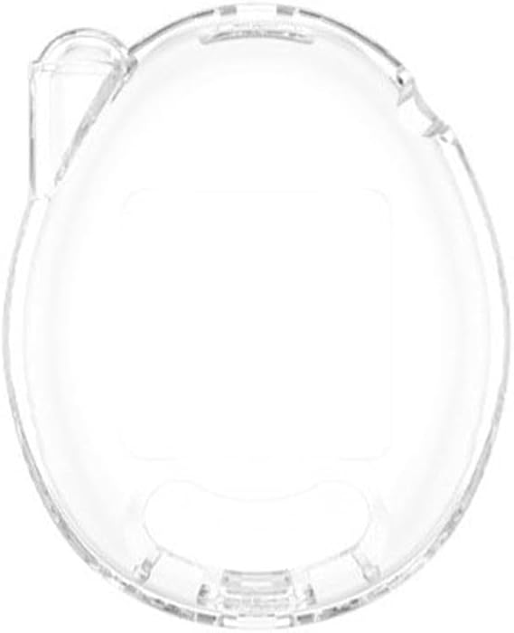 Protective Cover Case - For Tamagotchi Connection - For V3, All-Inclusive PC Hard Shell Protector, For Slim Fit Anti-Scratch Bumper Guard with Precise(Transparency)