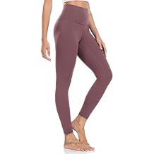 Colorfulkoala Women's High Waisted Tummy Control Workout Leggings 7/8 Length Ultra Soft Yoga Pants 25"