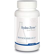 BIOTICS RESEARCH Hydro-Zyme Digestive Support, Contains Betaine Hydrochloride, Supports Healthy Gastric pH 90 Tablets