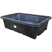 Enpac Poly Tank Containment Sump, Black, 550-Gallon, Durable Polyethylene, Saves Space, Large Interior