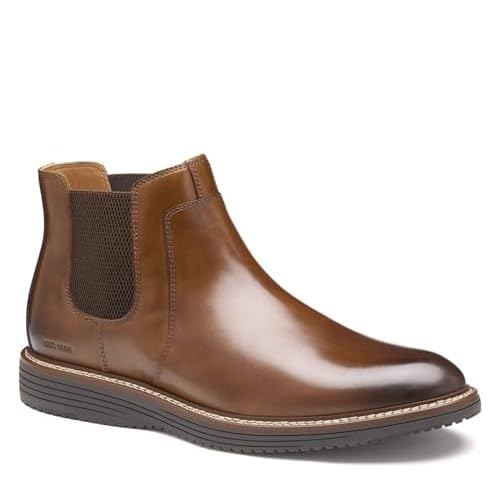 Johnston & Murphy Mens Upton Chelsea Slip-On Dress Casual Boot