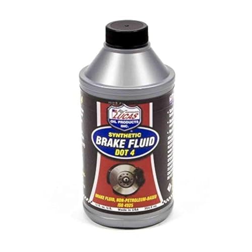 Lucas Oil DOT 4 Brake Fluid 12.00 oz Each PN 10827