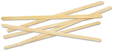 Wooden Stir Sticks, 7'', Birch Wood, Natural, 1000/Pack, Sold as 1 Package, 1000 Each per Package