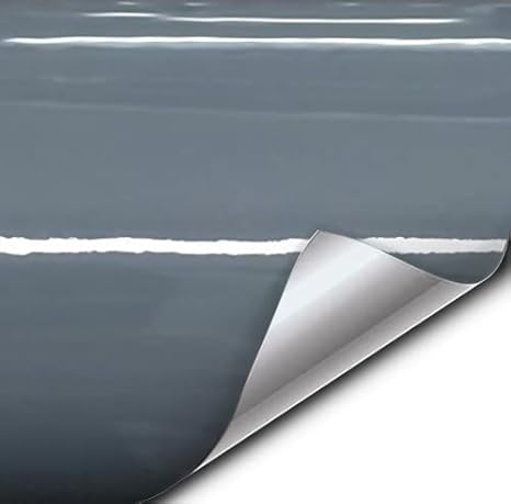 VViViD+ Dark Slate Grey Gloss Vinyl Car Wrap Film Roll (20ft x 5ft)
