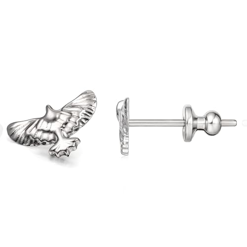 Limerencia F136 Hypoallergenic Implant Grade Cubic Zirconia Pure Titanium Studs,G23 Small Dainty Earrings for Womens Sensitive Ears