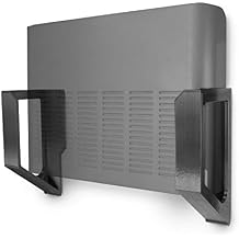BRAINWAVZ Screwless 2.25" Wide Cable Box Mount, Modem, Router, Mesh, Streaming Media Devices & More Wall Mount | Wall Mount Any Device Upto 2.25" Wide & 6lb in Weight, VHB Adhesive, No Tools