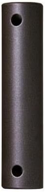 Fanimation 12 In Ceiling Fan Downrod, Matte Greige, 12 In Long