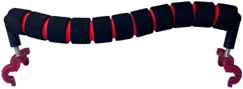 Quick Assembly Shoulder Rest with Silicone Minisucker Anti-slip-off Grip Feet - Caterpillar Rest, Only 31g, for 3/4-4/4 violin (Non-Foldable 4/4)