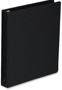 201 - Black Binder (7-1/2" x 9-7/8") for 6 x 9 1/2 Sheet Size - 1"