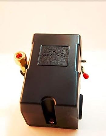 lefoo Z-D20596 DEVILBISS Replacement Pressure Switch 140-175 PSI 1 Port Unloader