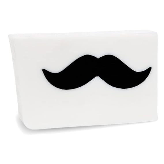 Primal Elements Bar Soap, Mustache, 5.8 Ounce