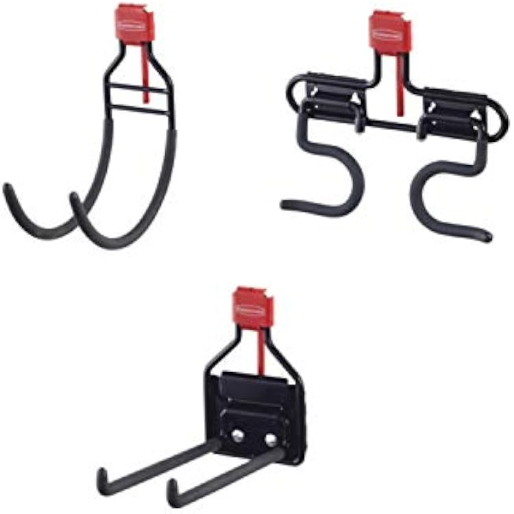 Rubbermaid Shed Hook Accessory Kit, Long Lasting, Multi-Purpose Hook Kit for Rubbermaid Sheds