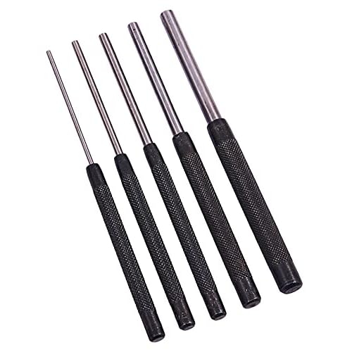 Amtech H1500 5 Piece Parallel pin Punch Set
