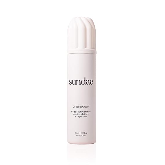 sundae Whipped Shower Foam Coconut Cream Foaming Body Wash 8.9 fl oz, 265ml