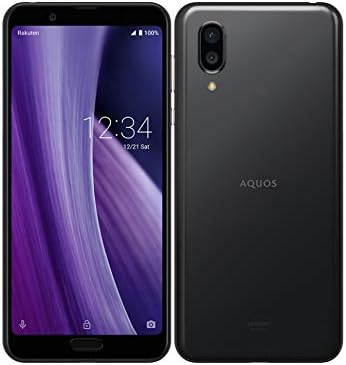 SHARP AQUOS SENSE3 Plus SH-RM11 SIM-Free Domestic Version Black
