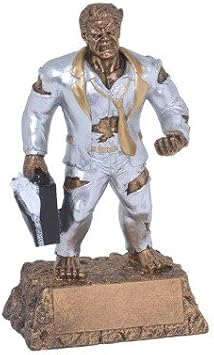 Decade Awards Monster Sales Trophy - Champion Sales Beast Award | Celebrate Conquering the Commerce Jungle with this Hulking Accolade - Engraved Plate on Request (6.75 Inch Tall)