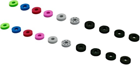 Assist Rings,20Pcs Aim Assist Rings Motion Control Rings for PS Portal Auxiliary Sponge Rings Precisions Rings