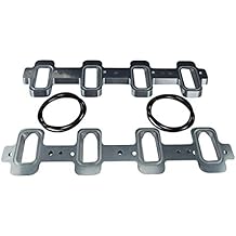 ICT Billet LS3 Rectangle Port Cylinder Head to LS1 Cathedral Intake Adapters LS LSX LS2 551317