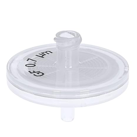 GVS Filter Technology, Syringe Filter, ABLUO, 25mm, Glass Fiber Membrane, 0.70m, PP Housing, 10/pk