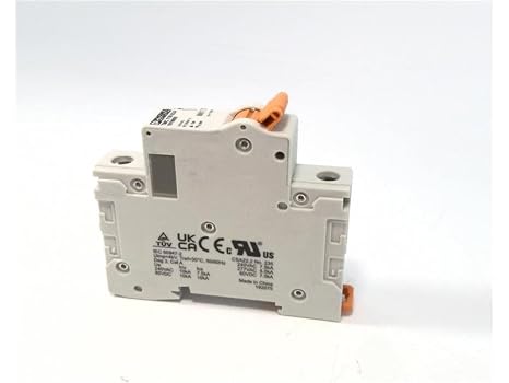 PHOENIX CONTACT TMC 71B 02A (1019909) THERMOMAGNETIC Device Circuit Breaker, AWG: 18-2, Color: Gray, Connection Method: Screw, Cross Section: 1 MM 2-35 MM 2, MOUNTING Type: DIN Rail: 35, Number