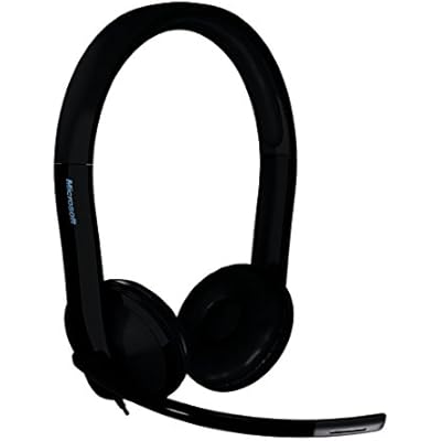 Microsoft LifeChat LX-6000 for Business with Clear stereo sound, Plug and Play, Noise-cancelling Microphone for LaptopPC