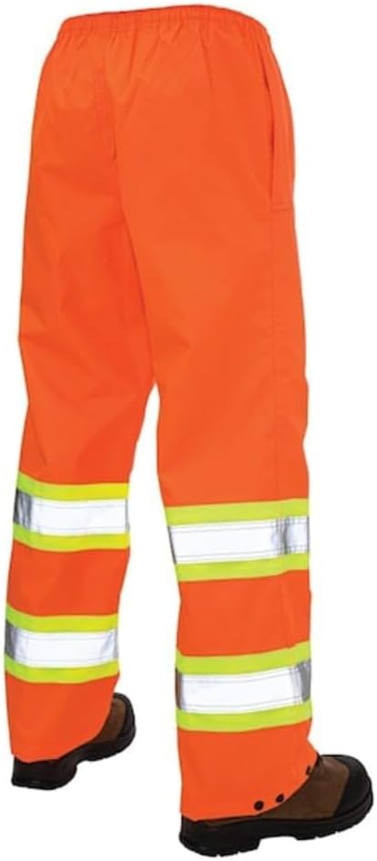 Work King Men's Hi-Vis Rain Pants
