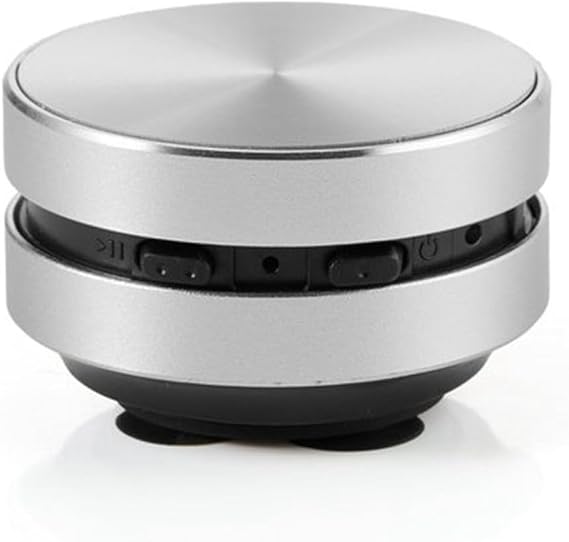 Portable Compatible Bone Conduction Speaker Stereo Sound Bluetooth Speaker Easy Install Easy to Use (Silver)