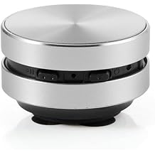 Portable Compatible Bone Conduction Speaker Stereo Sound Bluetooth Speaker Easy Install Easy to Use (Silver)