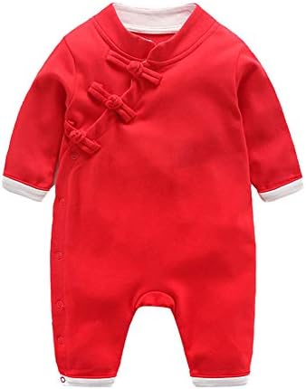 Mud Kingdom Baby Boys Girls Jumpsuit Baby Romper Onesie Traditional Chinese New Year
