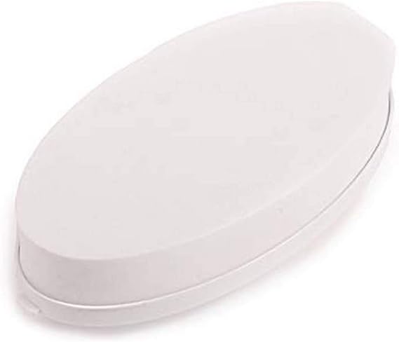 Juvo Products Replacement Lotion Applicator Pads for Juvo Combination Lotion Applicator and Bathing Wand, 2-Pack, White