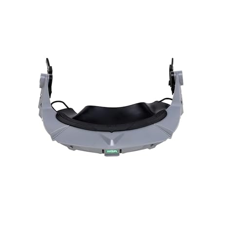 MSA V-Gard Frame, Includes Replaceable Debris Control Attachment, Gray
