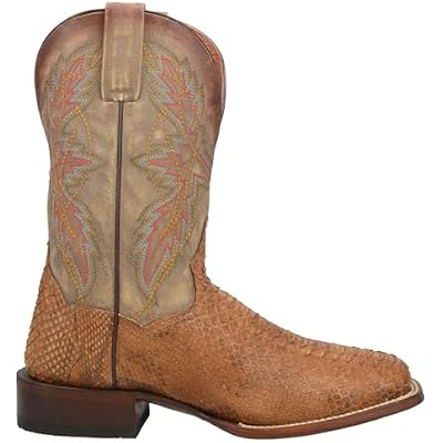 Dan Post Mens Dry Gulch Python Exotic Boot Broad Square Toe - Dp3996