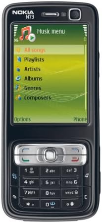 Nokia N73 Music Edition Black - smartphones (EDGE, GPRS, Bar, 20x, Black, TFT, T9)