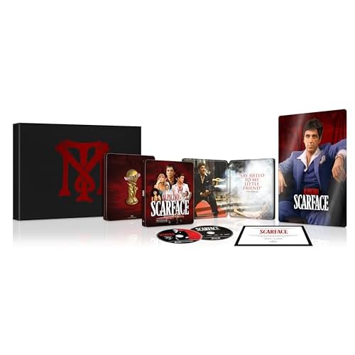 Scarface (1983) Ultimate Collector's Edition IconART with SteelBook (4K Ultra HD + Blu-ray + Digital)