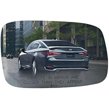 Burco 3629 Convex Driver Side View Power Mirror Glass, OEM# 879313A160, Fits Lexus ES300 2002-2003, ES330 2004-2006, GS300 1998-2005, GS400 1998-2000, GS430 2001-2005, EC Fit Over Auto-Dimming Mirrors