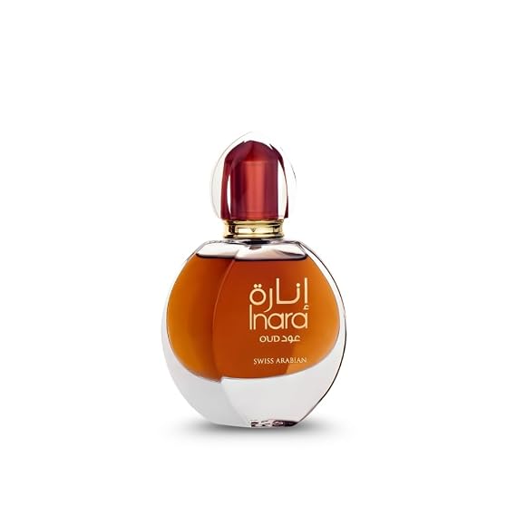 Swiss Arabian Inara Oud - Luxury Products from Dubai - Long Lasting, Addictive Personal EDP Spray Fragrance - Seductive Signature Aroma - 1.8 oz