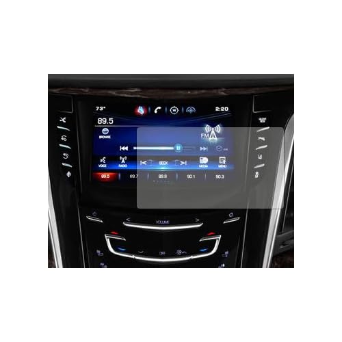 Screen Protector Set of 2 for 2018 2019 Cadillac CTS XTS Escalade ATS 8 Cadillac CUE Infotainment Touch Screen Display Anti Glare Anti Scratch Filters UV