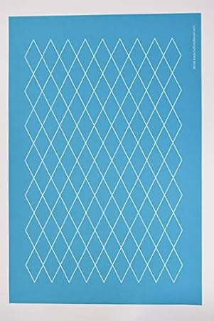 Hancy Creations 30716 Diamond Grid Full Line Stencils