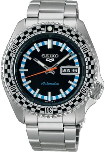 Seiko 5 Sports Mens Watch SRPK67K1, Silver., Classic