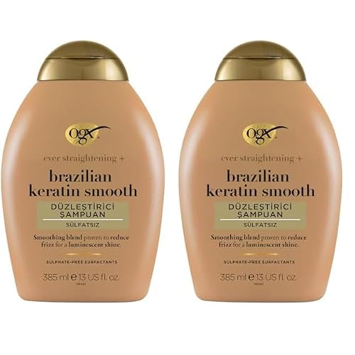 OGX Brazilian Keratin Therapy Shampoo 385 ml 2li paket
