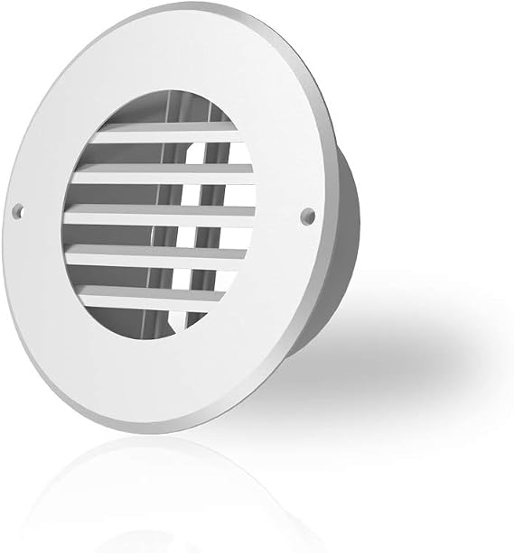AC Infinity Wall-Mount Duct Grille Vent for 4-Inch Ducting.