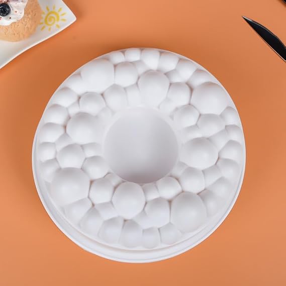 10 inch Silicone Bubbles Balls Desserts Mousse Bake Plate Cake Baking Pan