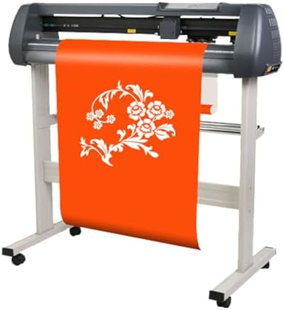 Vinyl Cutter Printer with Adjustable Double-Spring Pinch Rollers for DIY Sign and Label Making