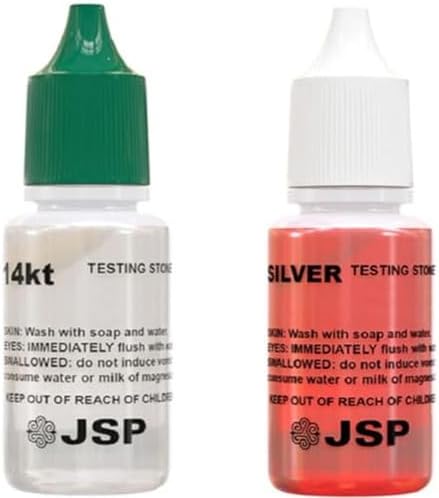 Waytest Testing Solution Kit Gold 14K & Silver 999 .925 Sterling Authenticity Tester Jewelry Scrap Precious Metal USA