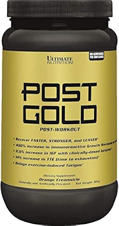 Ultimate Nutrition Post Gold Post-Workout (Orange Creamsicle)