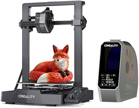 Creality Ender 3 V3 SE 3D Printer, Bundle with Creality Space Pi Filament Dryer Box, Fan&Touch Screen, 3D Printer Filament Spool Holder