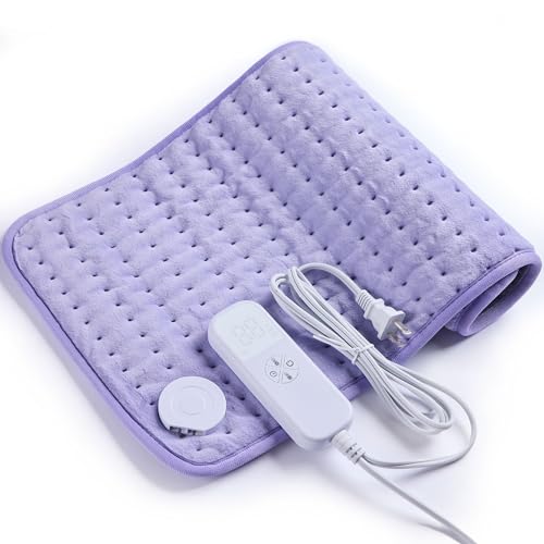 Heating Pad for Back Pain Cramps Relief - Electric Heating Pad for NeckShoulderMuscle Pain - 6 Heat Settings, Auto Off, Moist Heat Options, Machine Washable, Christmas Gifts for Women Mom Wife - XL