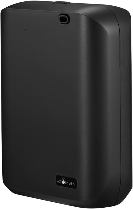 AROMELY ARO X25 Smart Bluetooth Nebulizing Scent Diffuser - Black